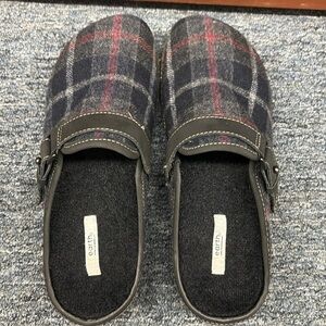 Earth Dream Chinook Black/Gray Multi Slip On Clogs, 6.5M Excellent Condition